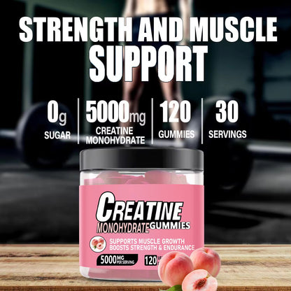 Creatine gummies ( peach )